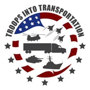 Troops into Transportation logo